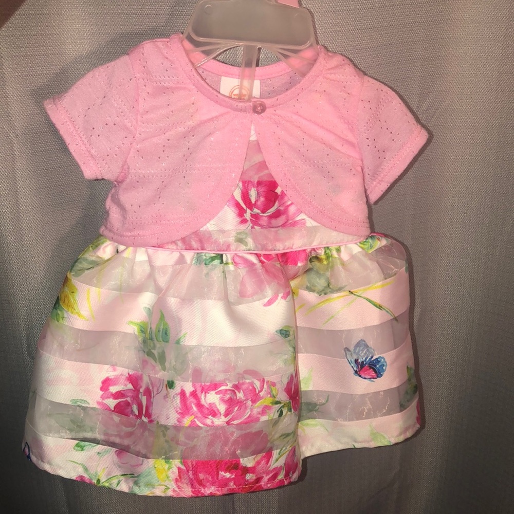 3 pice Floral Dress Set
